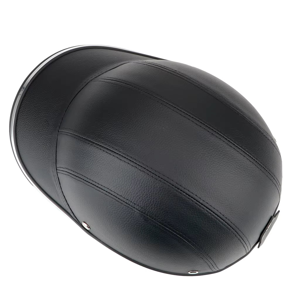 Vintage Baseball Cap Style Half-Helmet for Casual Riding