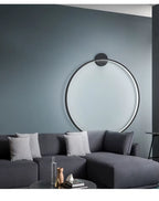 LumaNova Round Wall Light for Modern Minimalist Interiors