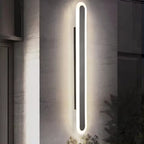 Lampu Jalur Dinding LED Luar Hitam Ravelle