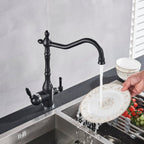 Rubinetto da cucina Hamilton Classic con filtrazione e rotazione a 360 gradi
