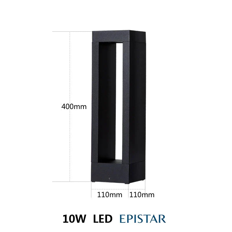 Lámpara de césped LED para exteriores Bramwell