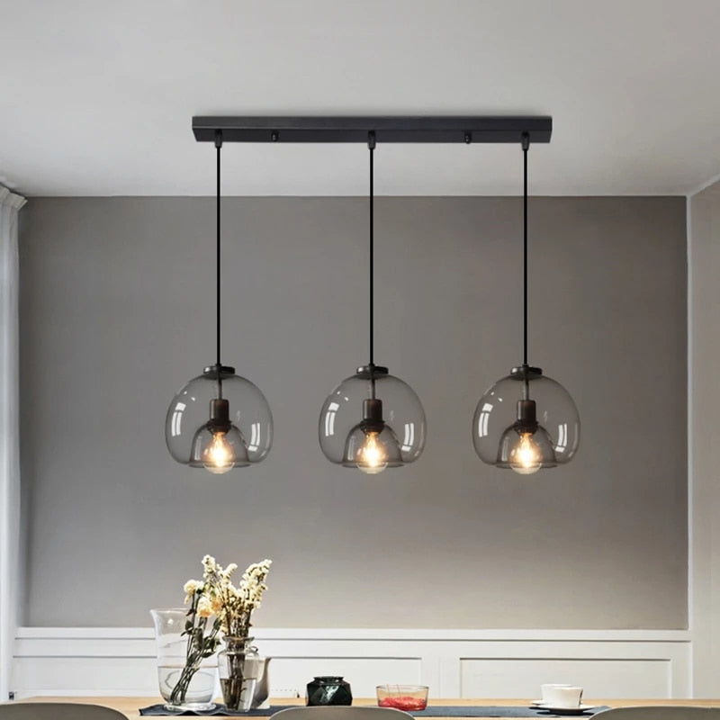 Dark Scandinavian LED Pendant Light | Petprovac