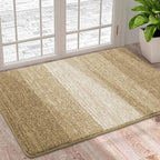 Non-slip indoor doormat with water-repellent surface