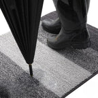 Non-slip indoor doormat with water-repellent surface