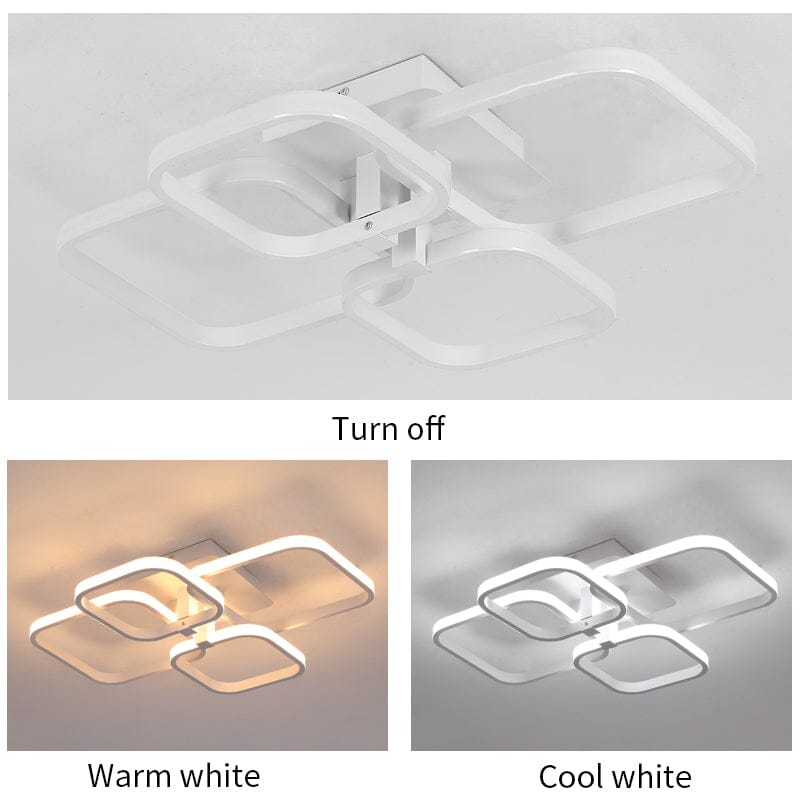 Verda Quadratischer Kronleuchter