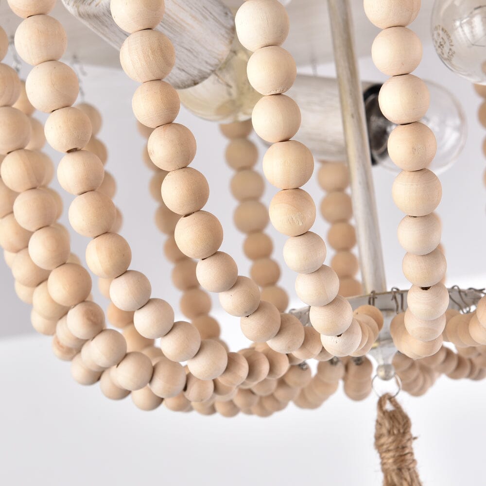 Lampada da soffitto in stile rustico