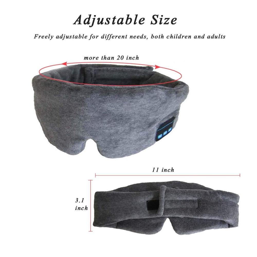 Tali Kepala Tidur LunaRest Dengan Pembesar Suara Boleh Tanggal dan Audio Pembatalan Bunyi