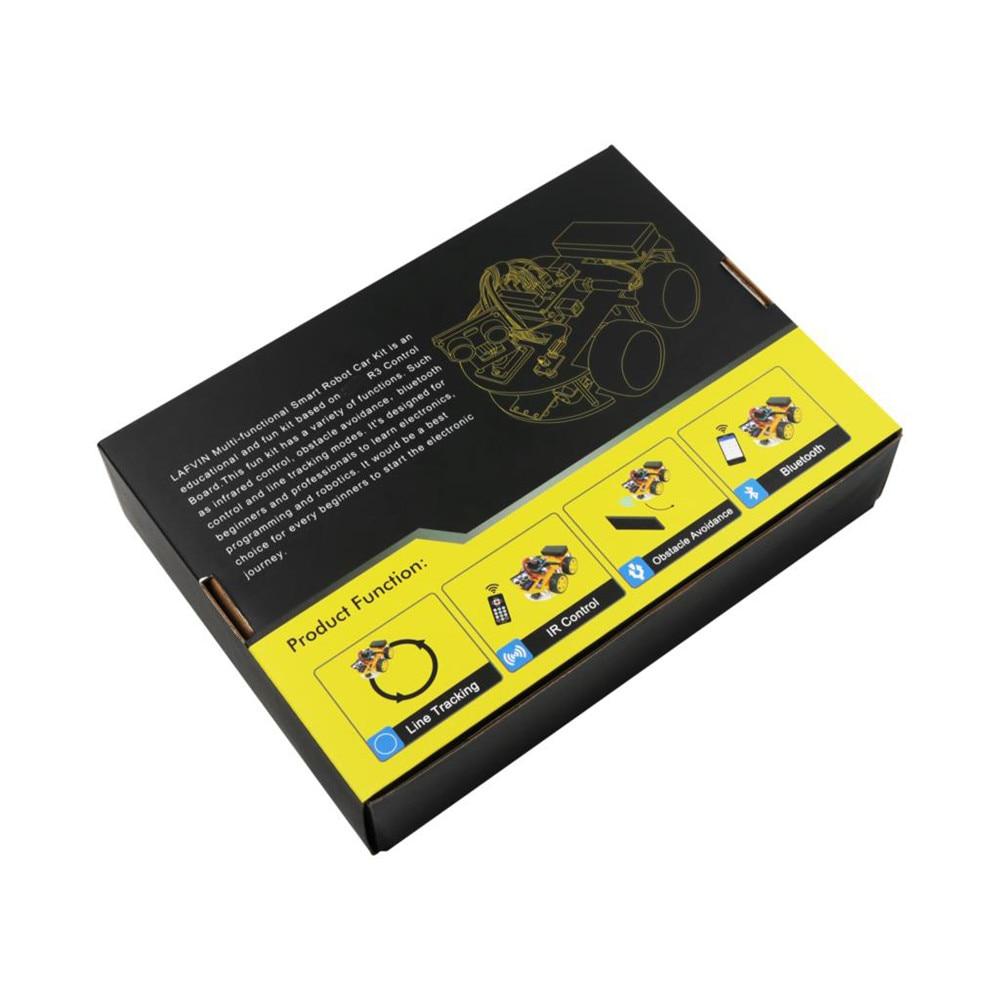 ByteRover Smart Robotbil Sæt Med UNO R3 Og Bluetooth