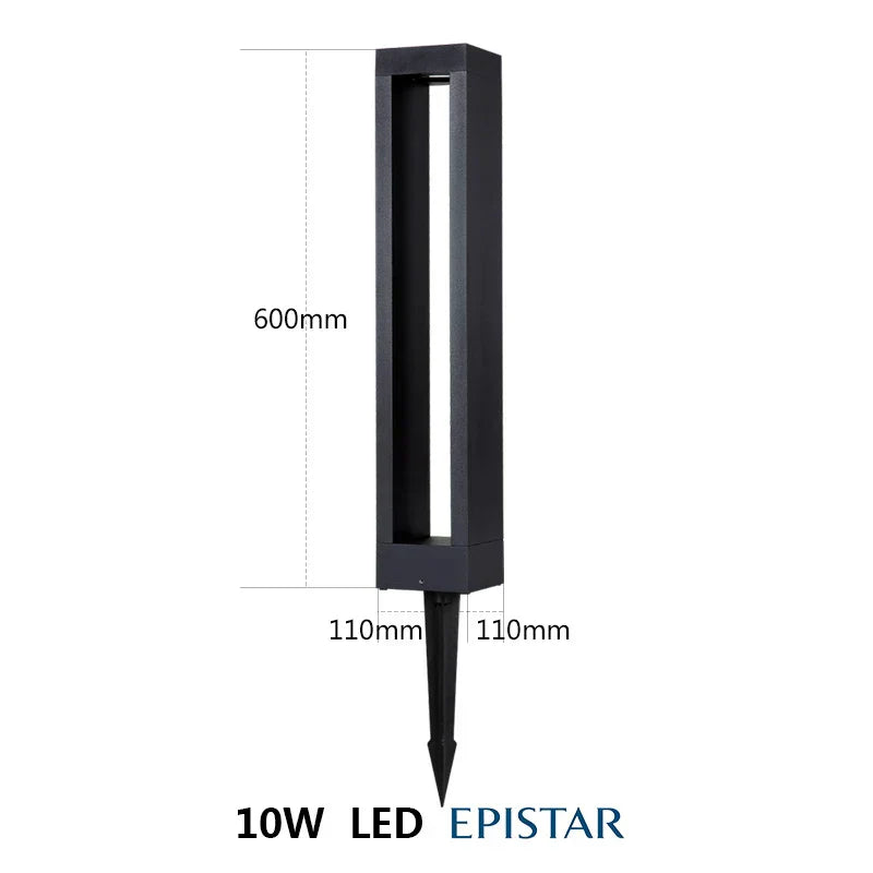 Lámpara de césped LED para exteriores Bramwell