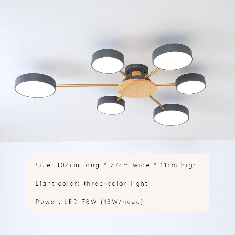 Luminax | Skandinavisk modern LED-krona | Petprovac