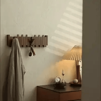 Viretta | Cabide de Parede Estilo Piano com Ganchos para Chaves