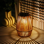 Sunweave Solar Lantern For Outdoor Use WaterProof Handmade Garden Lighting