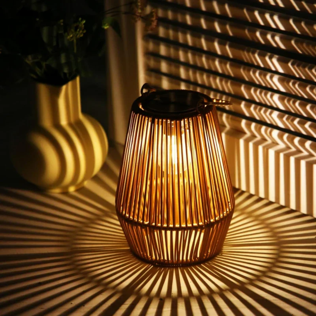 Sunweave Solar Lantern For Outdoor Use WaterProof Handmade Garden Lighting