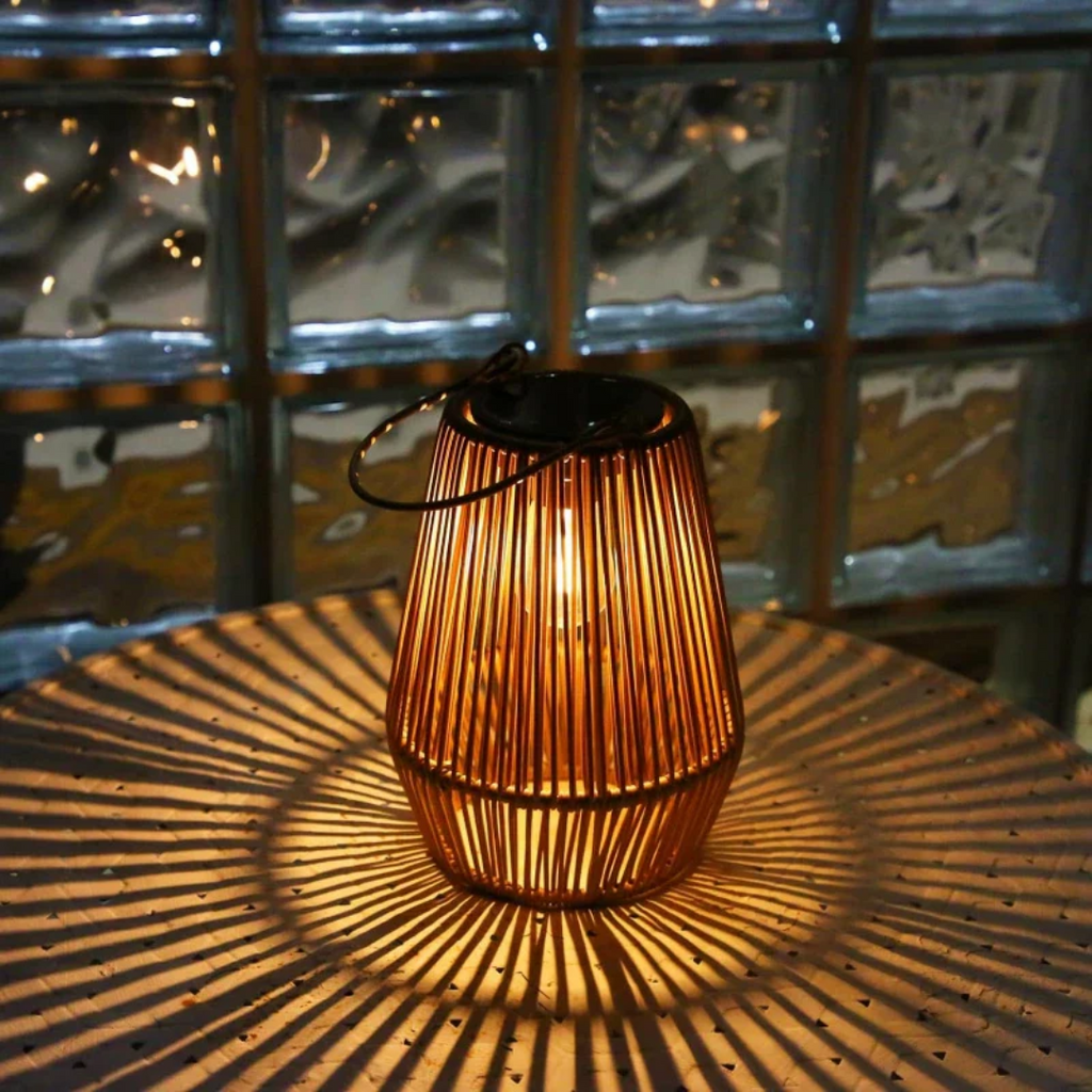 Sunweave Solar Lantern For Outdoor Use WaterProof Handmade Garden Lighting