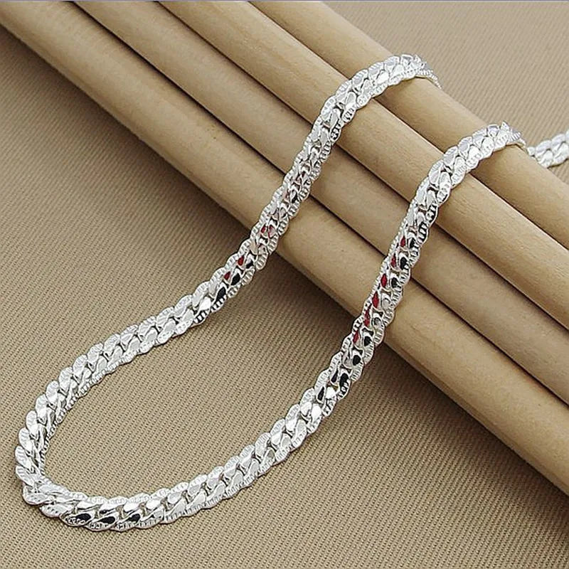 Collana della felicità in argento sterling per donna, eleganza senza tempo