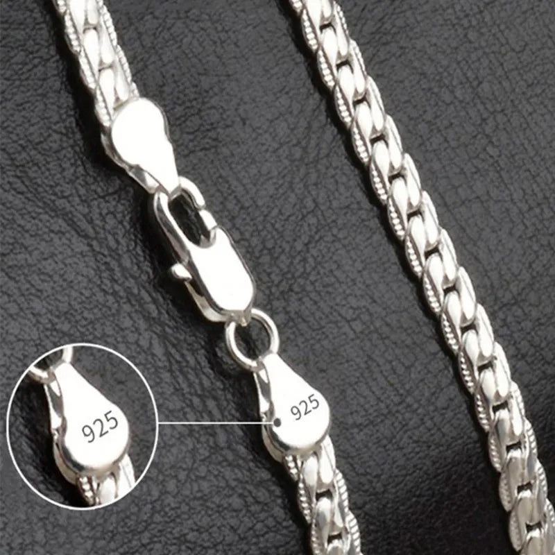 Collana della felicità in argento sterling per donna, eleganza senza tempo