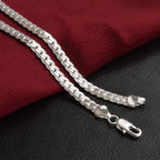 Collana della felicità in argento sterling per donna, eleganza senza tempo