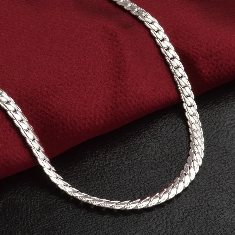 Collana della felicità in argento sterling per donna, eleganza senza tempo