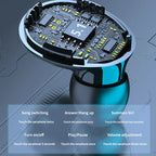 Aurena | Bluetooth 5.1 Øretelefoner med 3500mAh Vanntett Ladekoffert