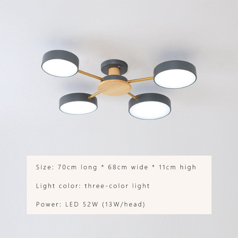 Luminax | Skandinavisk modern LED-krona | Petprovac