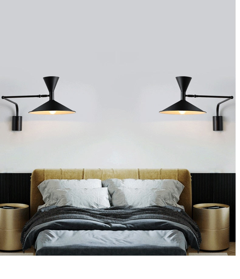 NovaSwing Duvar Lambası Takmalı Sallanan Kol Yatak Odası Dekoru İçin