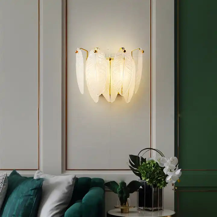 Lampada a foglia Elowen