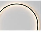 LumaNova Round Wall Light for Modern Minimalist Interiors