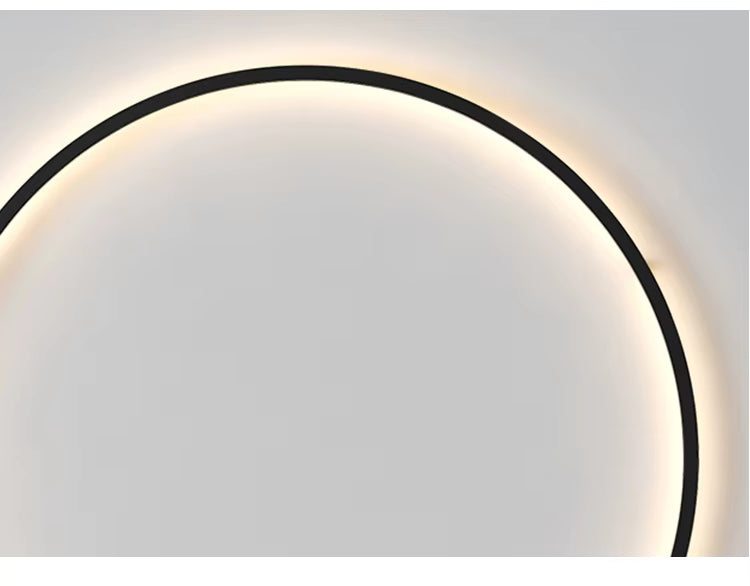 LumaNova Round Wall Light for Modern Minimalist Interiors