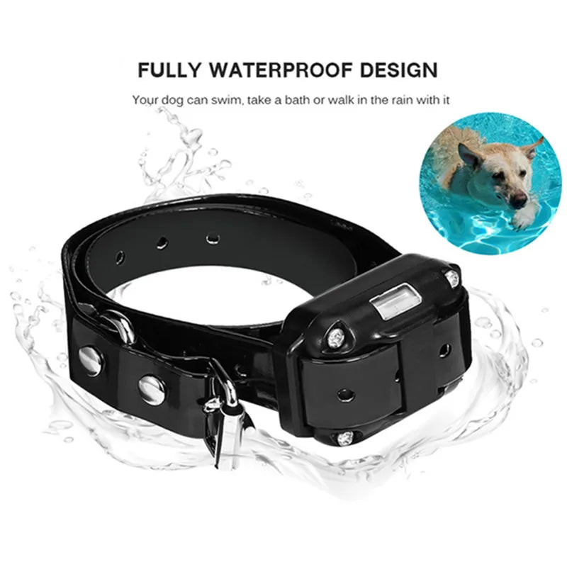 Collar eléctrico impermeable ajustable para adiestramiento de perros Kirrea