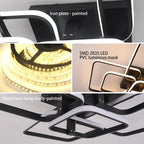 Verda Quadratischer Kronleuchter