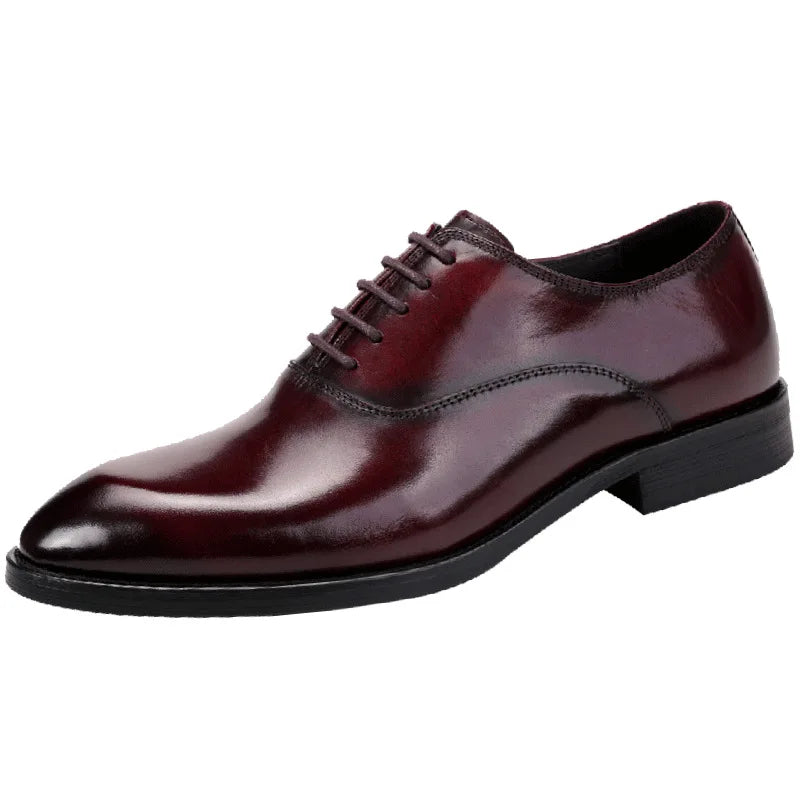 Pantofi Oxford din piele italiană pentru bărbați Aurelo, pentru ținută formală