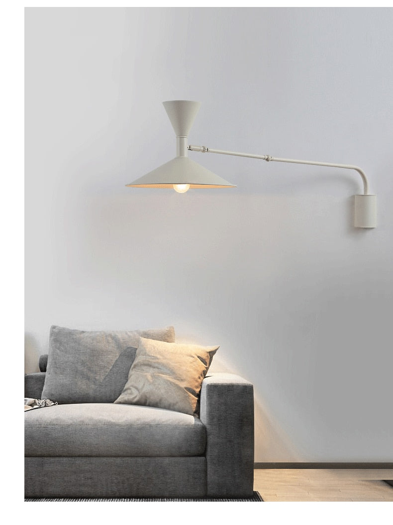 NovaSwing Duvar Lambası Takmalı Sallanan Kol Yatak Odası Dekoru İçin