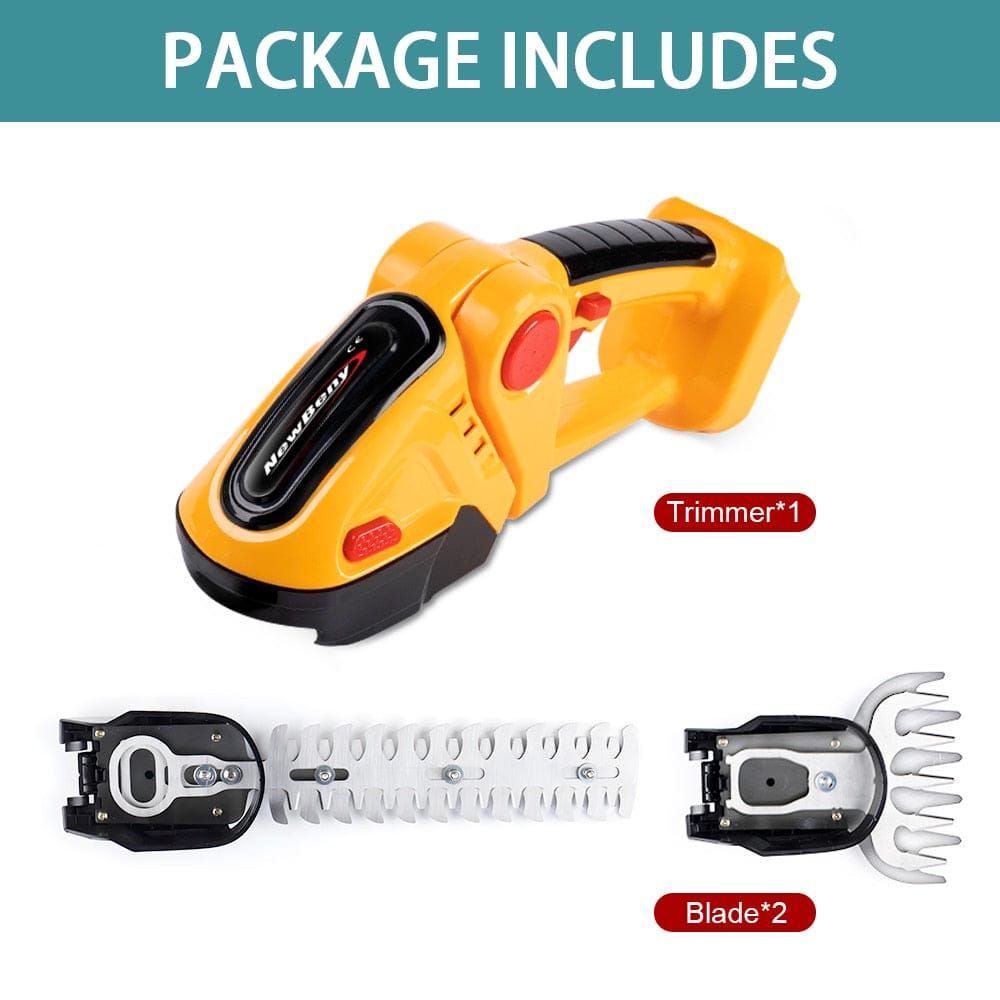 HedgeGenie 2-In-1 Cordless Hedge Trimmer For Homeowners With Precise Control