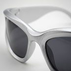 Men's Sporty Retro Sunglasses With Mirrored Lenses UV400 Protection