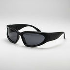 Men's Sporty Retro Sunglasses With Mirrored Lenses UV400 Protection