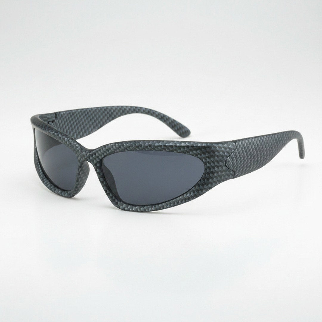 Men's Sporty Retro Sunglasses With Mirrored Lenses UV400 Protection