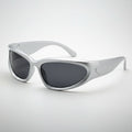 Men's Sporty Retro Sunglasses With Mirrored Lenses UV400 Protection