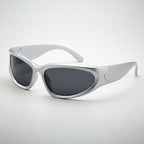 Men's Sporty Retro Sunglasses With Mirrored Lenses UV400 Protection