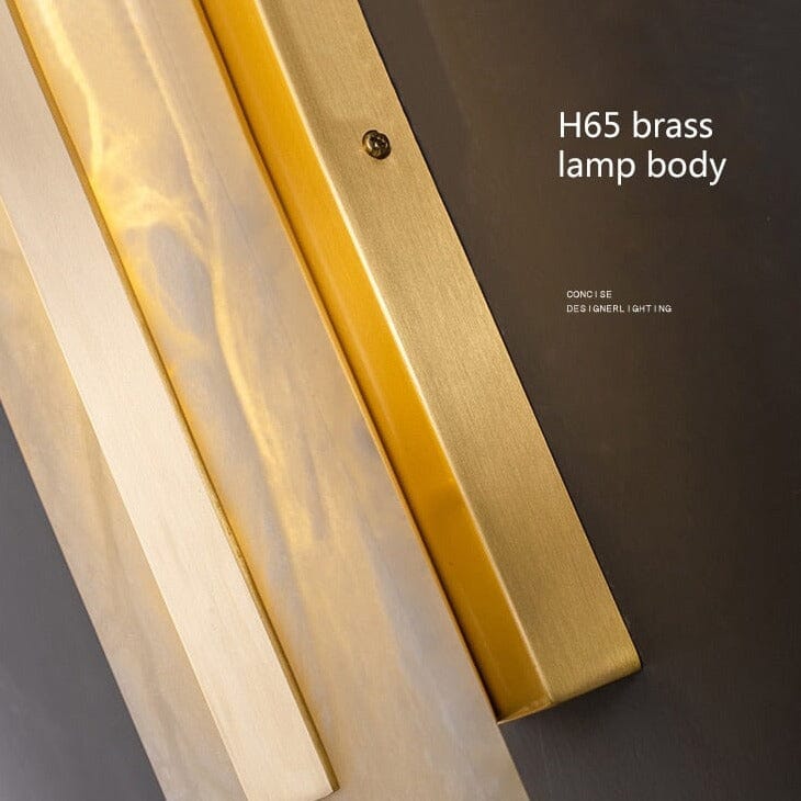 Aurelia Mármore Luminária de Parede Redonda Brilho Intemporal Elegância