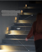 LumaNex LED-trappelys med PIR fire farvemuligheder