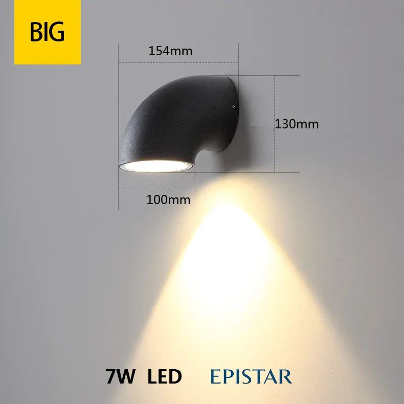 Aurelux | LED Outdoor Garden Wall Light