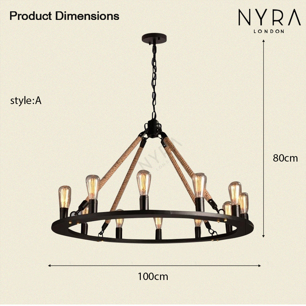 Harlow Bauernhaus Kronleuchter