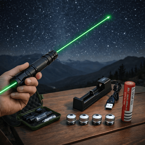 USB Rechargeable Pointer With Green Laser For Long Range Power