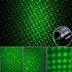 Puntatore Ricaricabile USB con Laser Verde per Lunga Distanza Potente