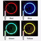High-quality bicycle valve lighting with LED – Perfect for night rides