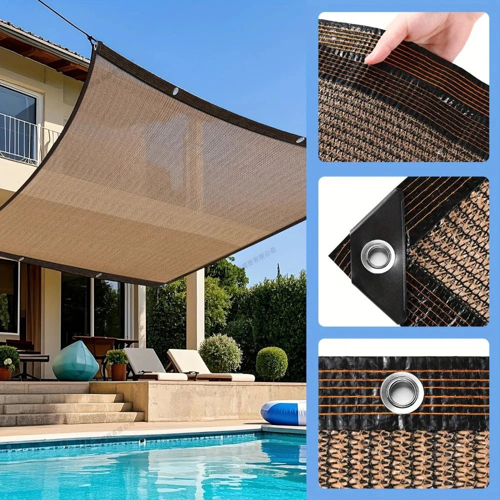 Shading solution for plants and outdoor comfort