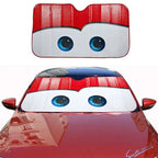 Windshield visor for reliable sun protection
