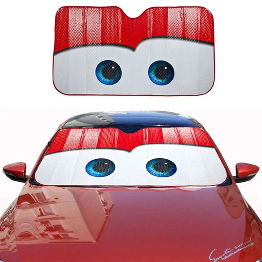 Windshield visor for reliable sun protection