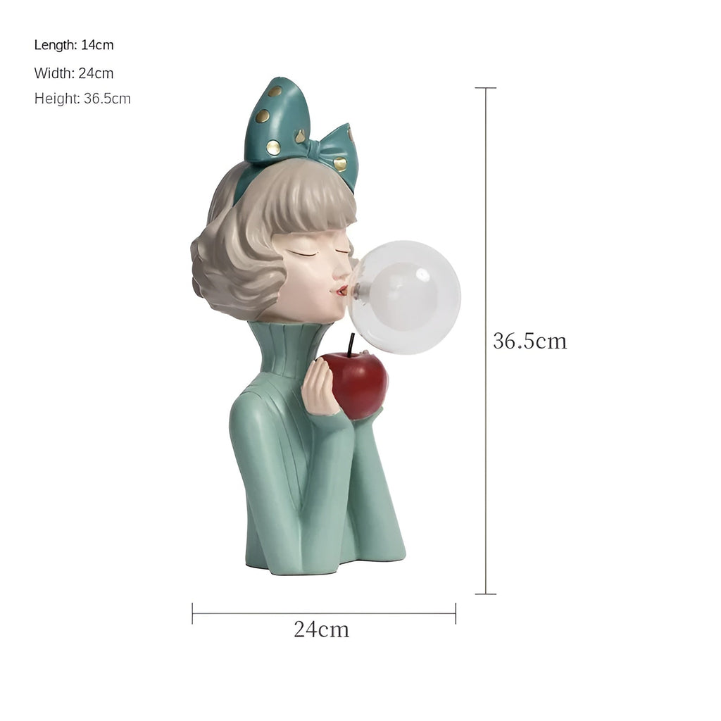 LumaSprite Cartoon Bubble Lamp Nightlight Statue For Kids