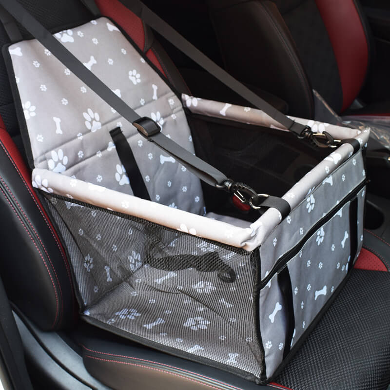 Caja de viaje para asiento de coche PawSafe para mascotas, fresca y lavable